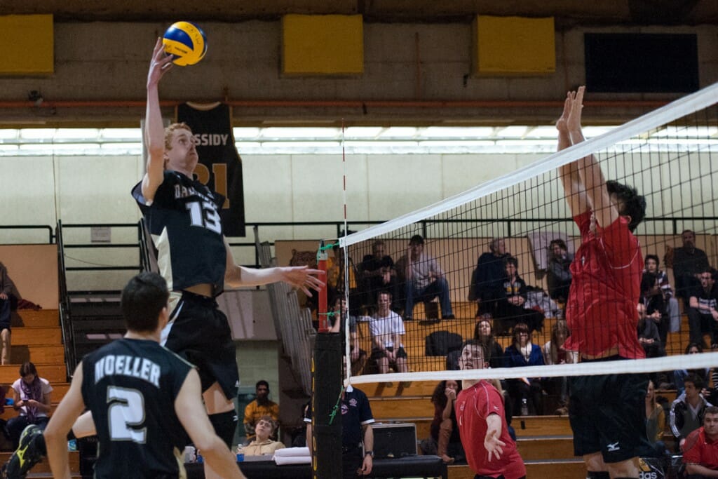 Dartmouth native Connor Maessen aims for the kill (Chris Parent photo)