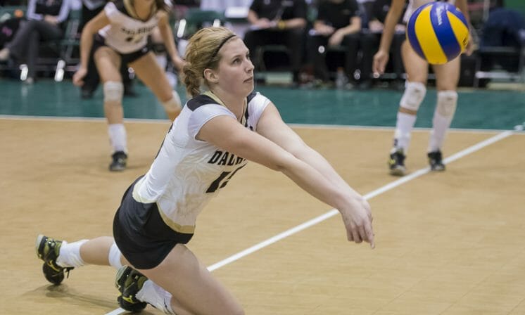 Women's volleyball outclassed at nationals