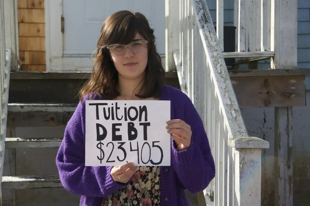Tuition debt is a problem. Will eradicating interest from student loans help? (photo by Adelevan Wyk)