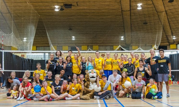 A special day for kids and Tigers alike