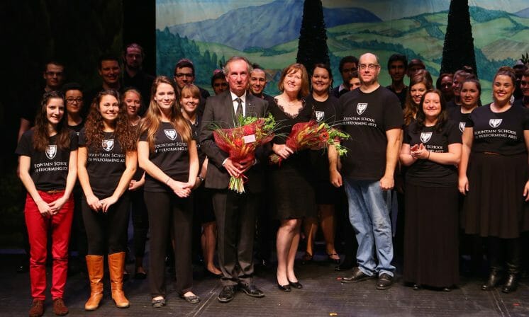 Theatre and music merge