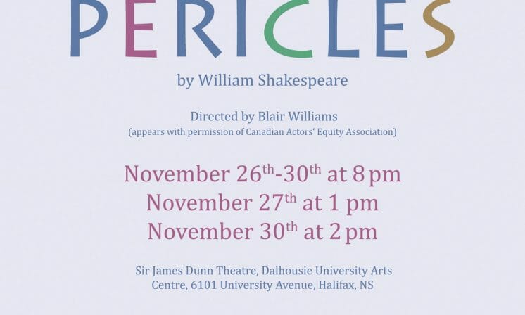Putting on Pericles