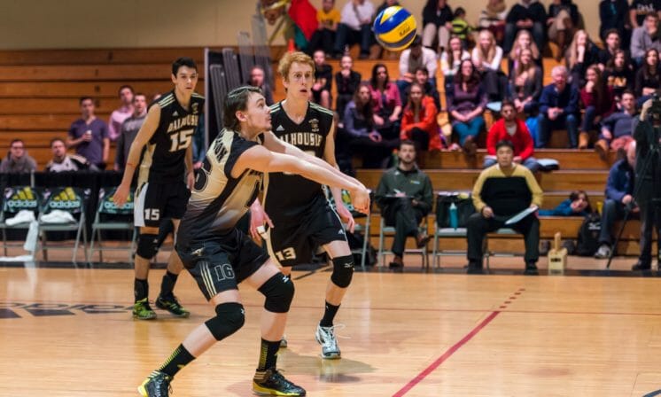 Early championship edge for men’s volleyball