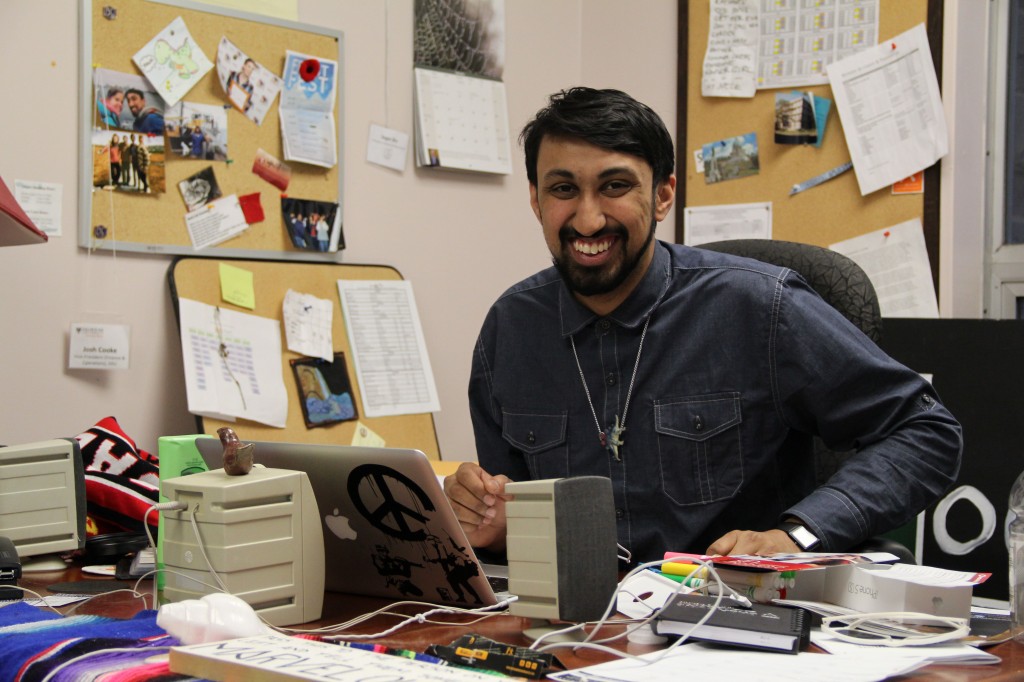 DSU president Sagar Jha. (Photo by Ian Froese)