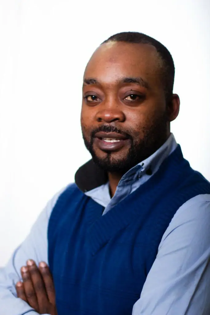 VP student life candidate Didier Okende. (Photo by Bryn Karcha, DSU)