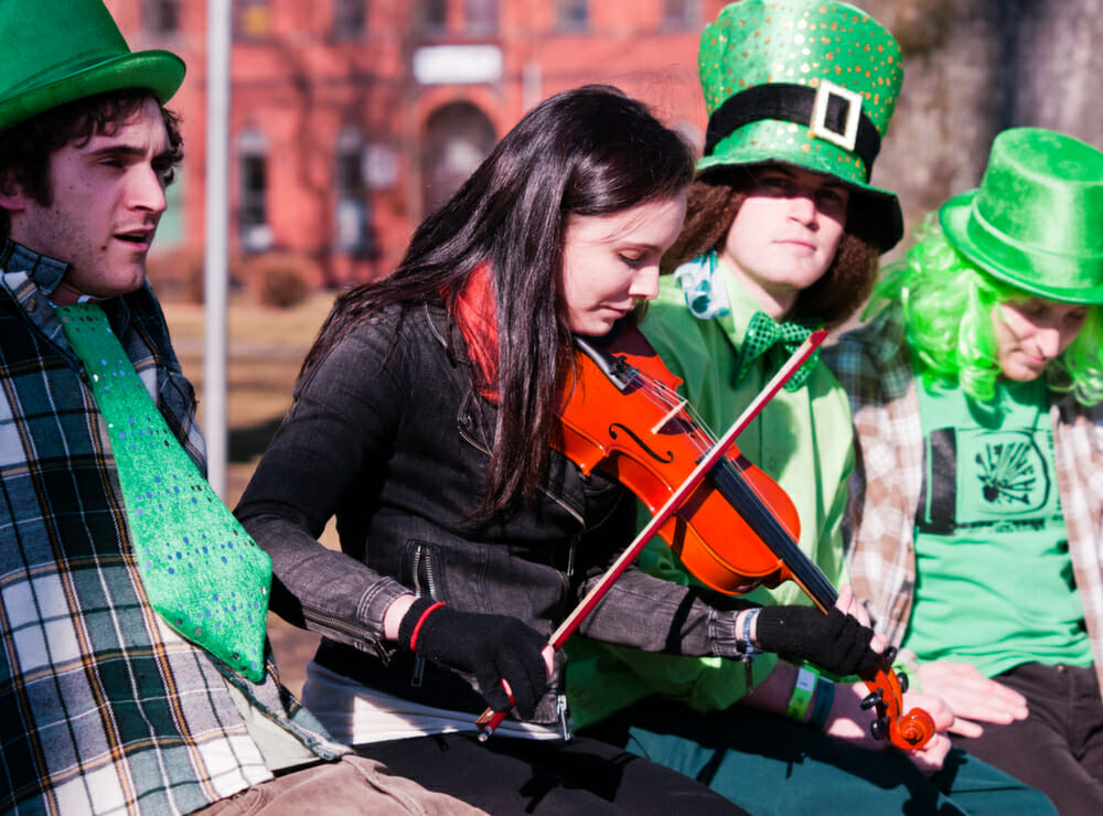 St. Paddy's Day: When all songs Irish-sounding are unleashed. (Photo by Chris Parent)
