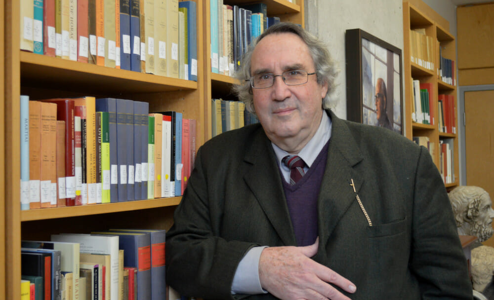 Wayne Hankey wants faculty to have more say in library budgets. (Photo by Kristie Smith)