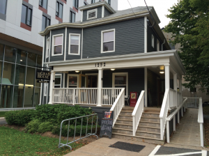 The Grad House, on LeMarchant is a quaint, happening hub. (Photo by Jesse Ward)