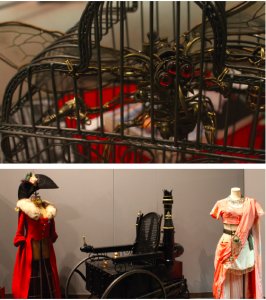 A mechanical bird (above) and a steam-powered wheelchair (below) at the museum ••• Paola Tolentino / Dalhousie Gazette