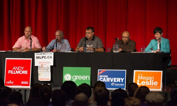 The election comes to Halifax