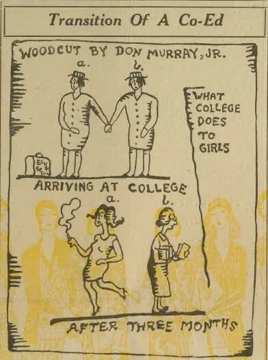 “What College does to Girls” -- Co-Ed Issue -- Vol 62, Issue 6 -- November 8, 1929