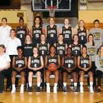 DAL women’s basketball team 2017-18