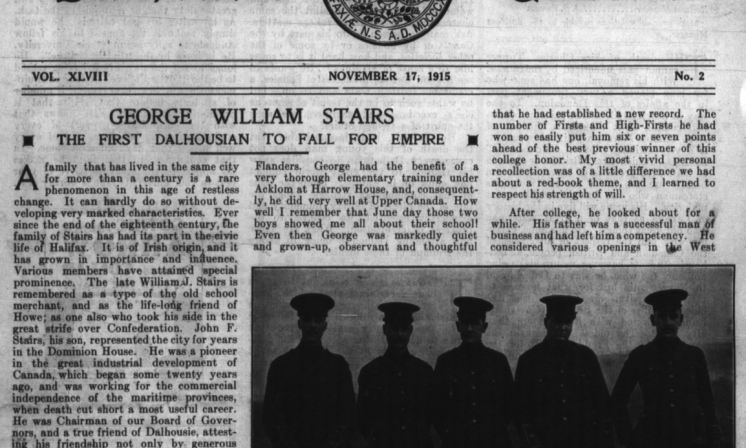 Honour, sacrifice, and duty: Student life during WW1