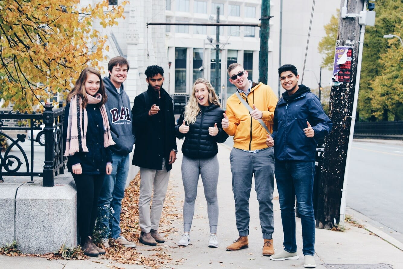 Francesca Landry, David Krasna, Mark Saldanha, Kaelen Watters, Ben Allingham and Steve Sequira.