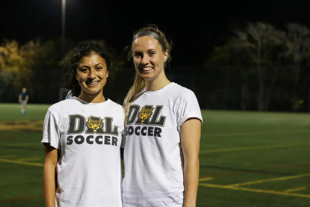 Photo of Maya Venkataraman and Rachelle Lalande.