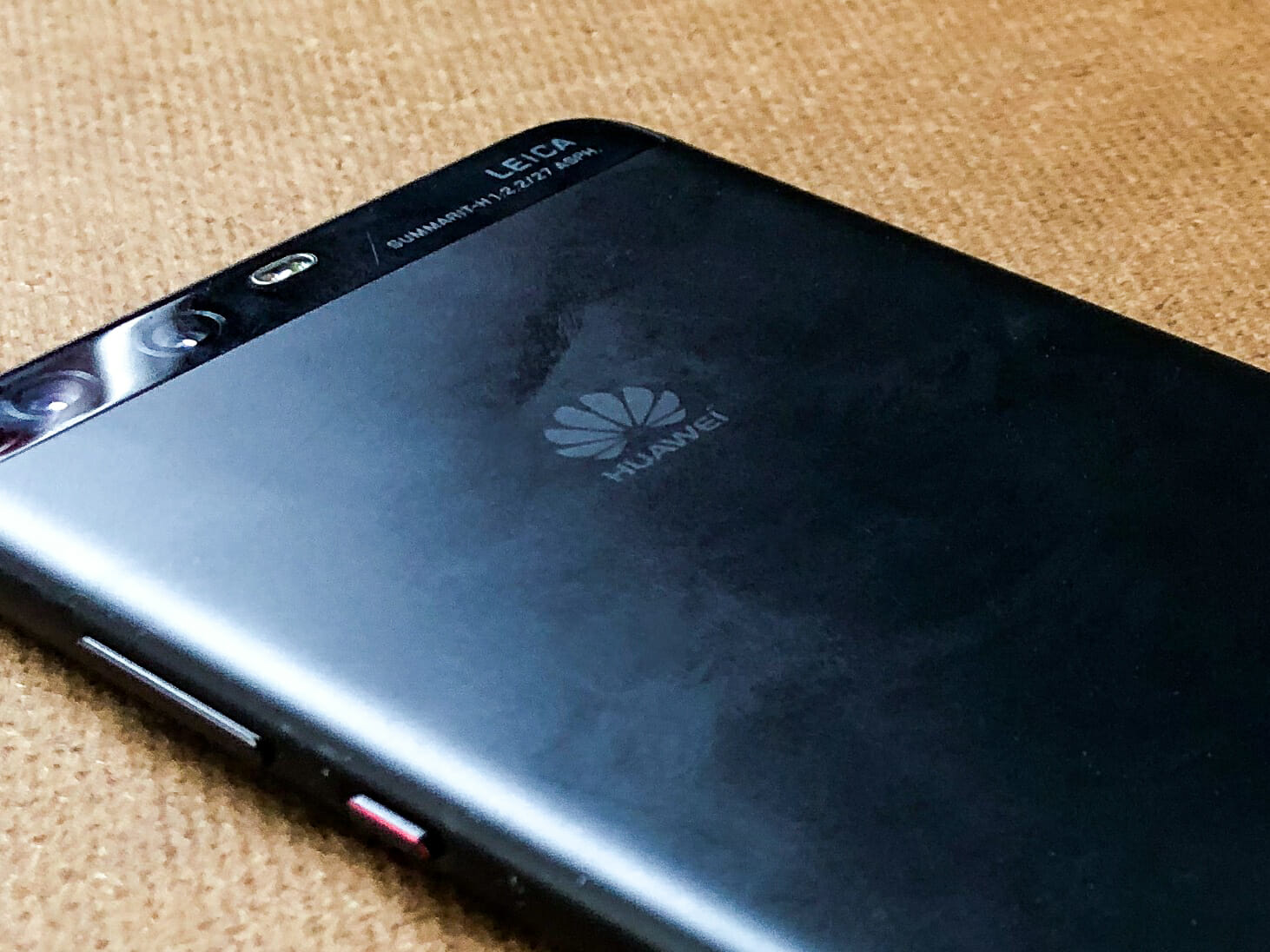 In this image: a Huawei smartphone.