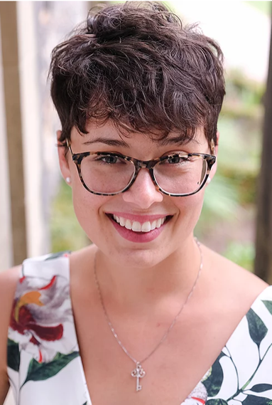 In this image: a portrait of Dr. Kate Rancourt.
