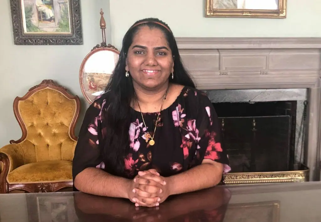 In this image: Sandra Sunil