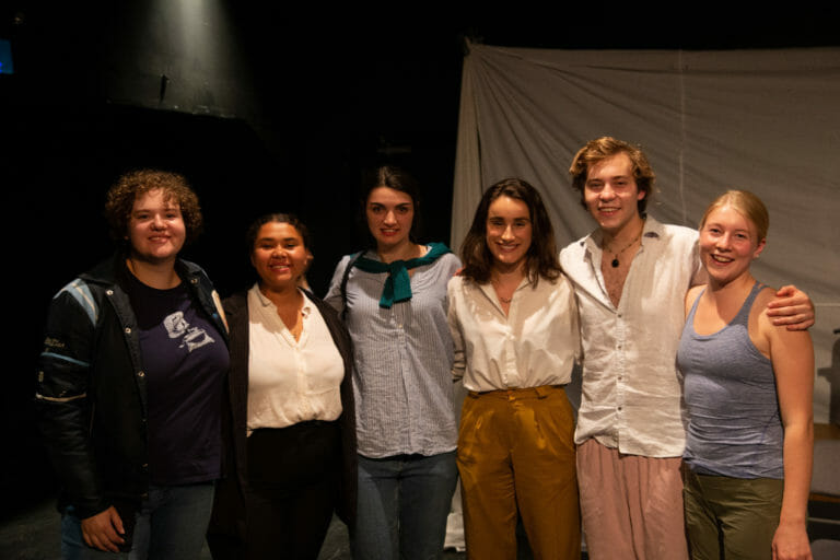 In this image: The cast of Women's Issues.