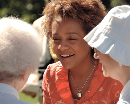 In this image: Michaëlle Jean in 2006.