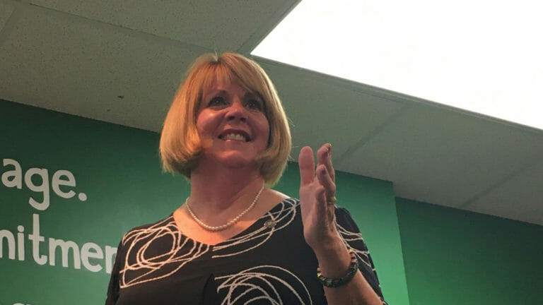 In this image: Jo-Ann Roberts.