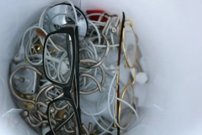 In this image: A pile of garbage.