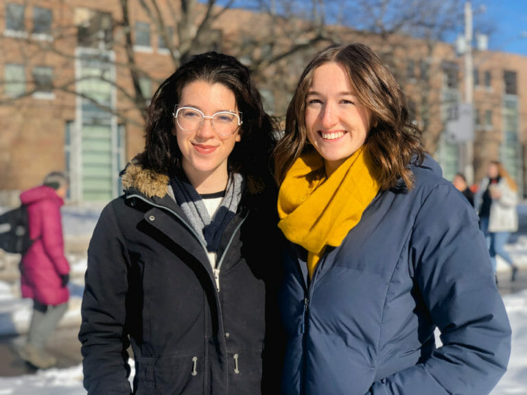 In this image: Kathryn Stone and Emma Cameron.