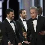 JIMMY KIMMEL, WARREN BEATTY, MOONLIGHT CAST AND CREW
