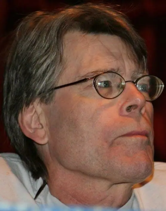 In this image: Stephen King.