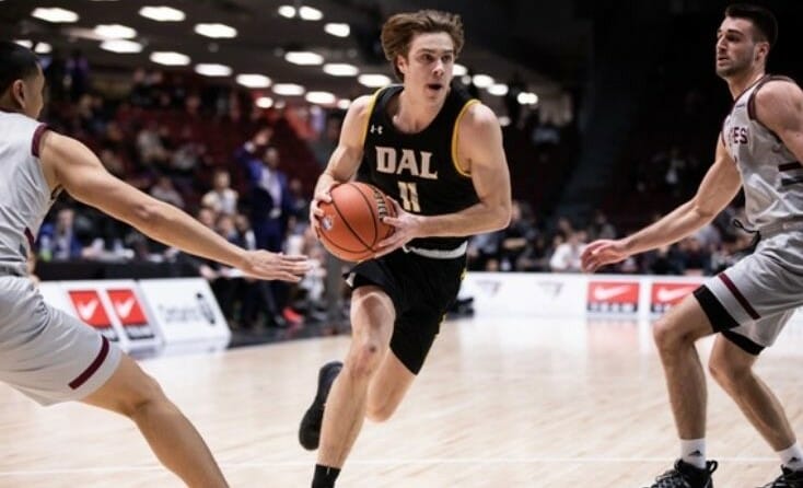 Keevan Veinot Dal basketball leader