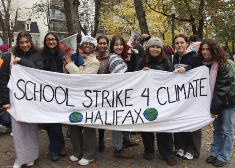 School Strike 4 Climate takes to the streets of Halifax