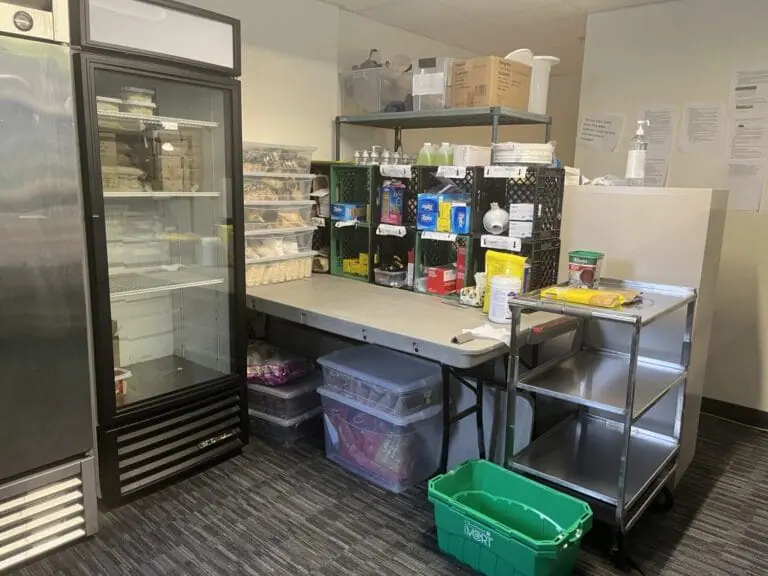 The DSU Food Bank provides students with anonymous food assistance