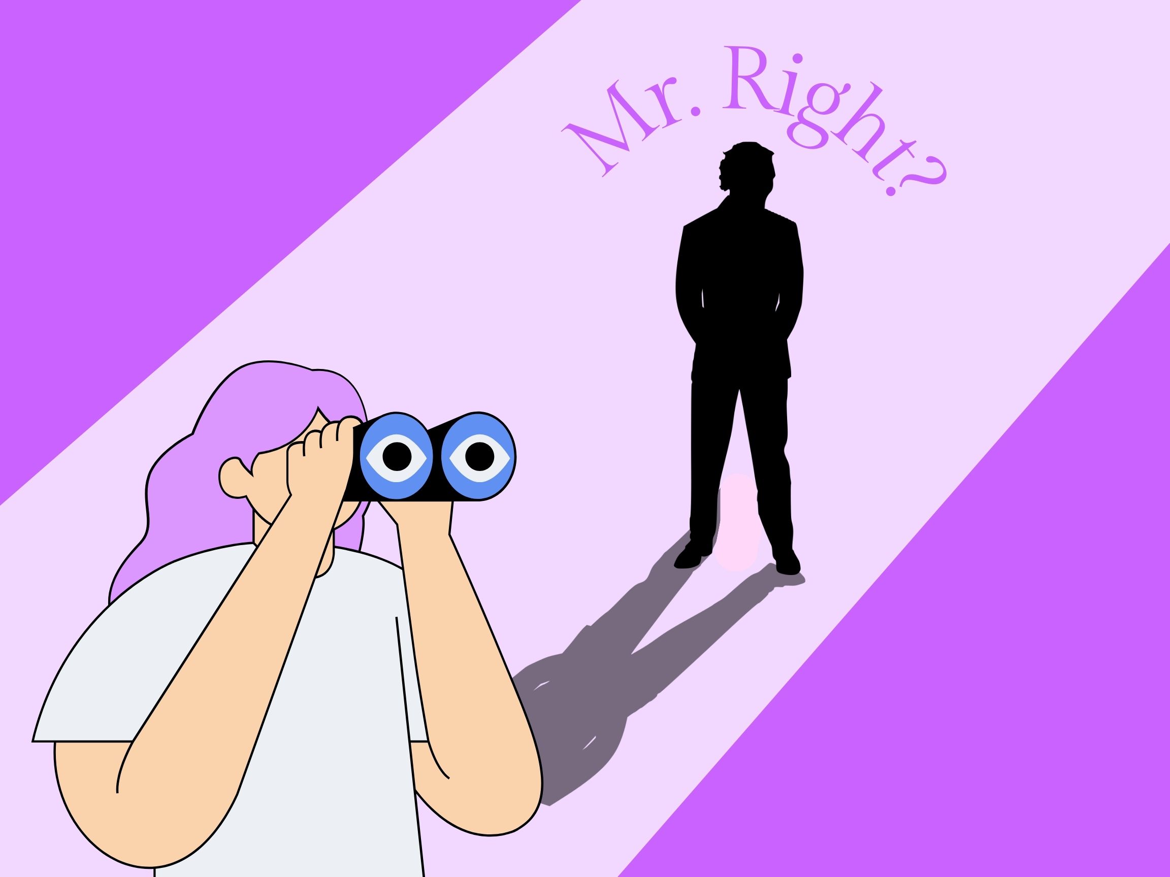 An advertisement for my Mr. Right