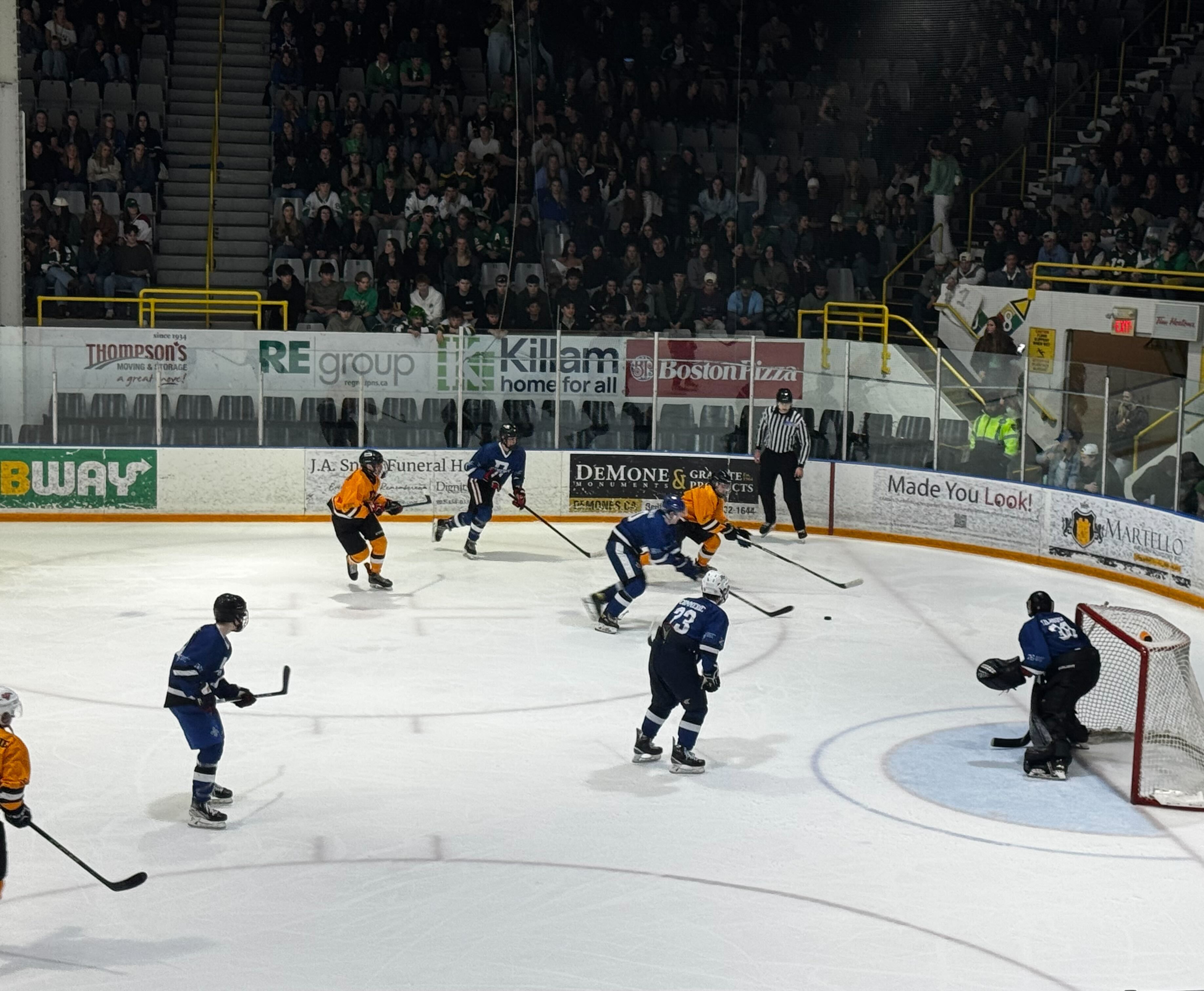Engineering bests commerce in annual charity hockey game