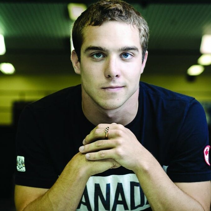 Dal now has an Olympian in its pool, David Sharpe. (Calum Agnew photo)