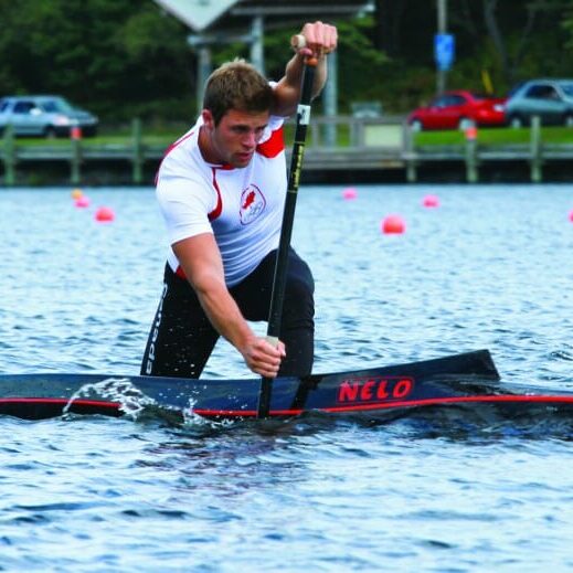 Paddles up: Jason McCoombs already has his sights set on a 2016 Olympic berth. (Bryn Karcha photo)