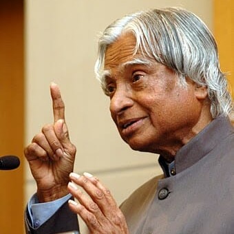 A. P. J. Abdul Kalam. (Photo via Wikimedia Commons)
