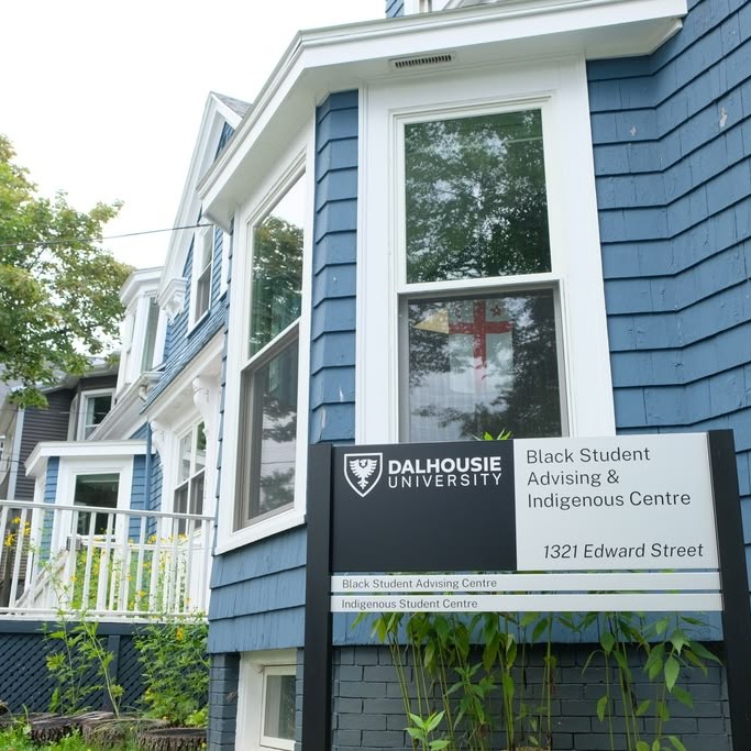 Dalhousie Black Student Advising Centre and the Indigenous Centre offices located at 1321 Edward St. in Halifax, Nova Scotia, on Thursday, Sept. 4, 2025. (Dylan Follett/The Dalhousie Gazette)