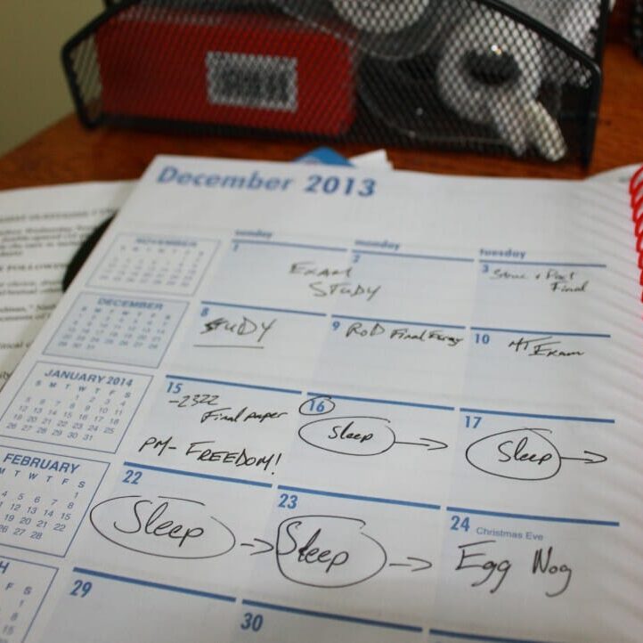 Schedule some sleep this holiday season (Photo by Josh Fraser)