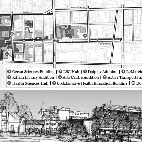 Sexton campus is badly in need of new facilities, according to students and staff. (Master Plan image via IBI Group)