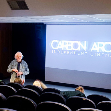 Carbon Arc Cinema pictured in Halifax, Nova Scotia, on Friday, Nov. 21, 2025 (Mariana Luz/The Dalhousie Gazette)