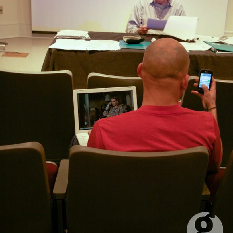 Distracting, empowering, engaging, expensive-- in the classroom, technology sets a multitude of tones. (Alice Hebb photo)