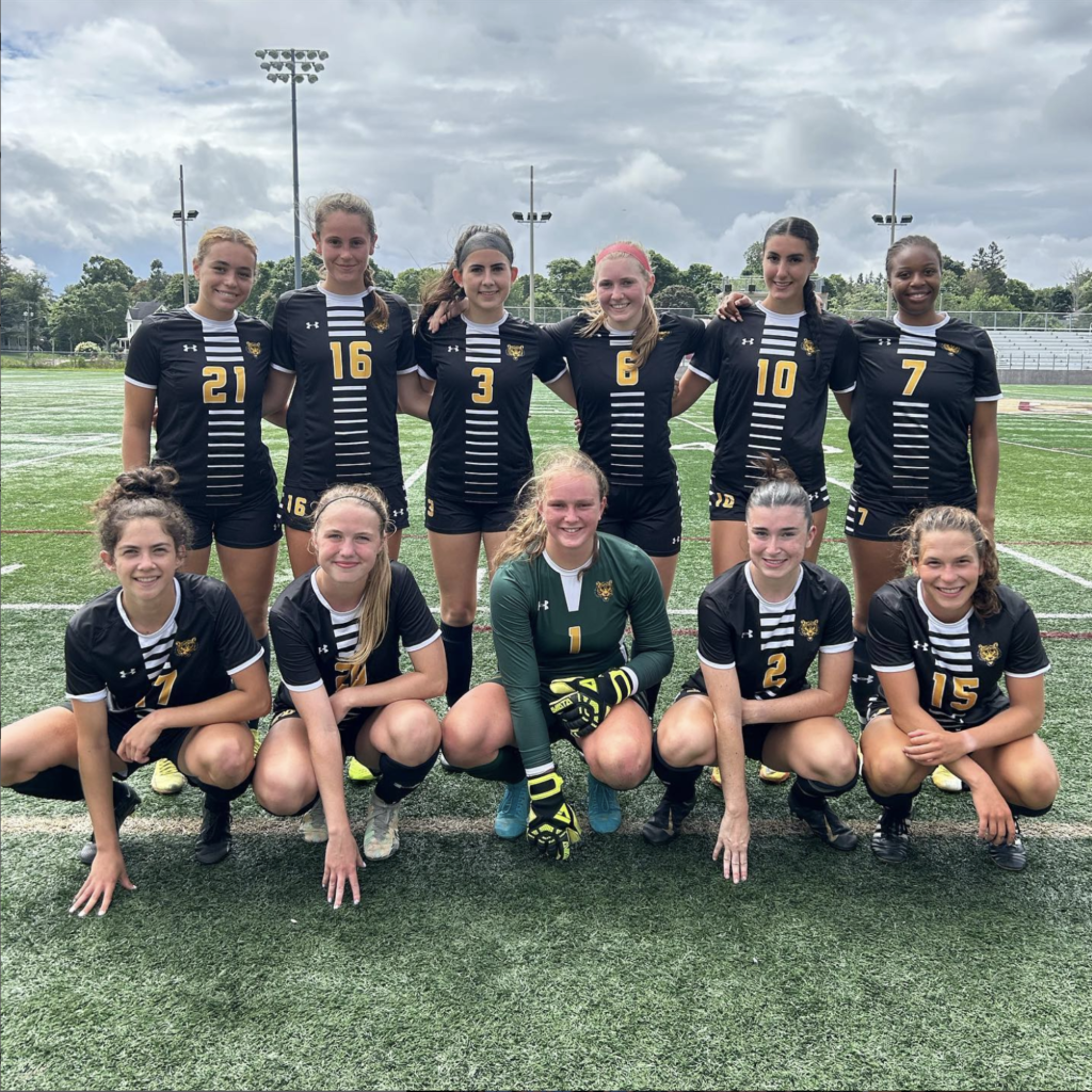 Dal's starting 11 in their first exhibition game against Mount Allison University via @dalwsoccer on Instagram 