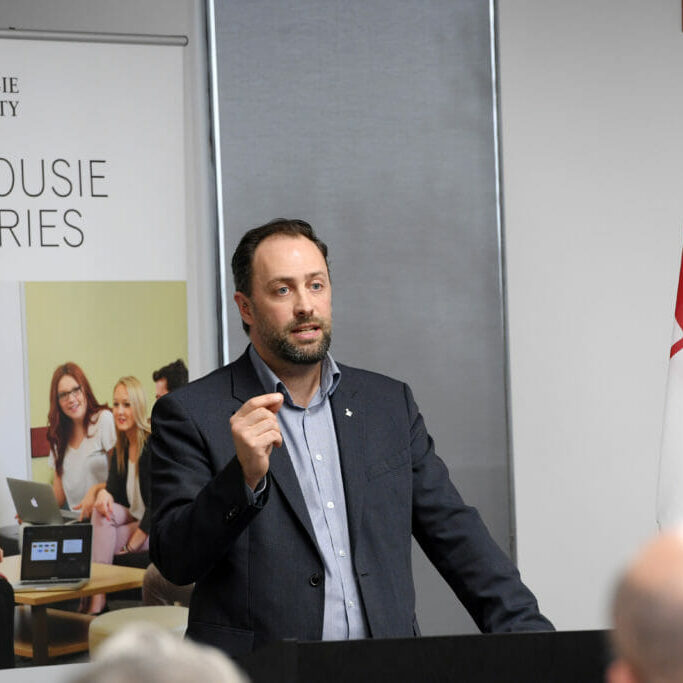 In this image: midshot of Ry Moran, the Director for the National Centre for Truth and Reconciliation in Manitoba.
