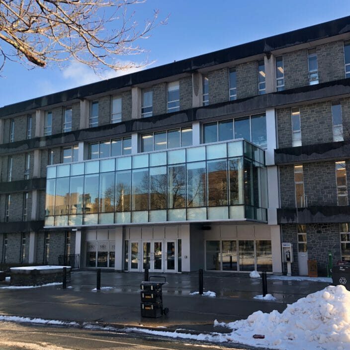 In this image: the Dalhousie Student Union Building on Studley campus.
