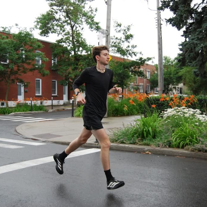 Darcy Eygun training in preparation of his 1,000 km run across Nova Scotia. His run will begin on July 27. (submitted: Darcy Eygun)
