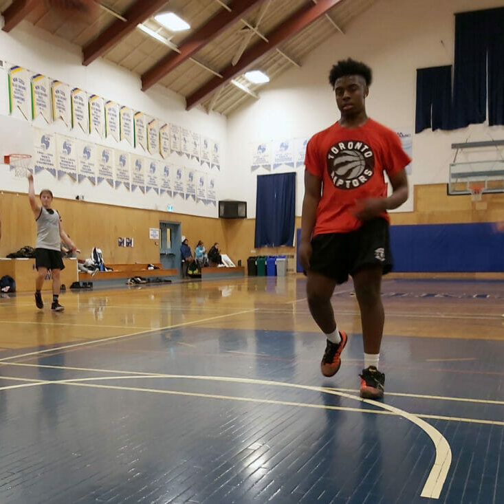 DualSportAthletes_IlyasKurbanov In this image: Romarie Johnson practices at the University of King's College.