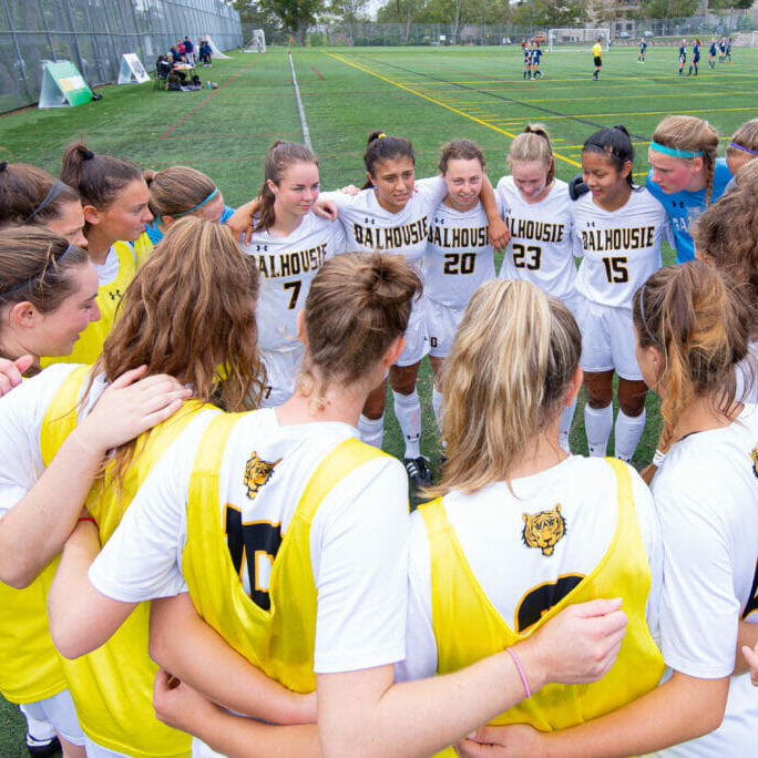 AUS Women's Soccer - Dalhousie Tigers vs StFX X-Women AUS Women's Soccer - Dalhousie Tigers vs StFX X-Women - Wickwire Field, Halifax, Nova Scotia - September 15, 2019. (Trevor MacMillan/CPL)