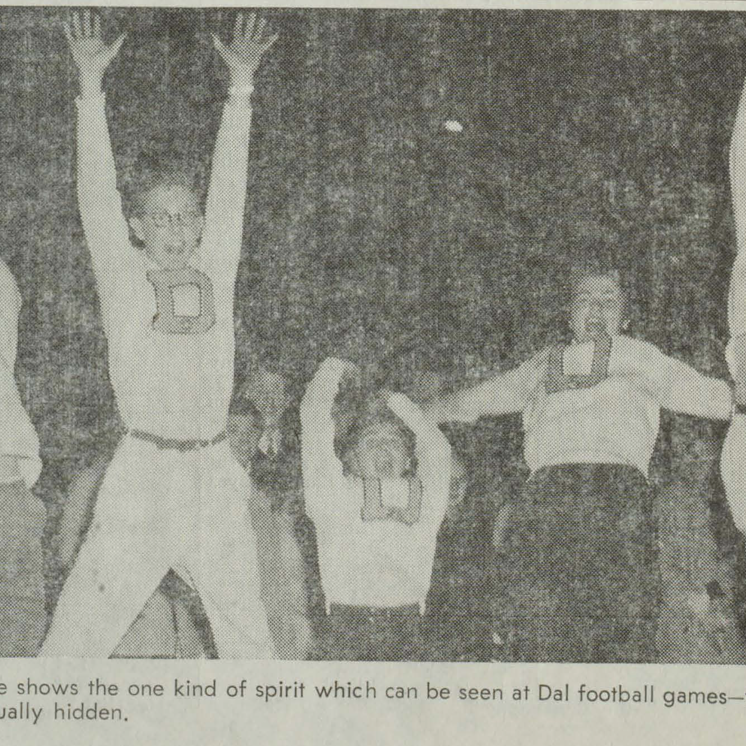Football Game - 1961

Okay: These. Are. So. Cute. Where can I find these ‘D’ for Dal sweaters? Also, I am copying the tucked in look with the skinny belt and the white pants (second from the left) and nobody can stop me.