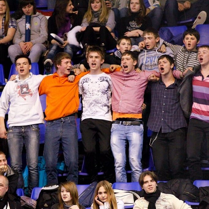 Will we ever see fans attend sports games like this again? Only time, and the success of sports pods, will 
tell. (Photo by Aleksandr Osipov)